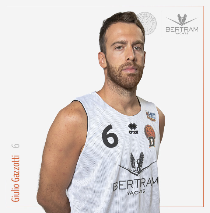 6 Gazzotti Giulio, Derthona Basket