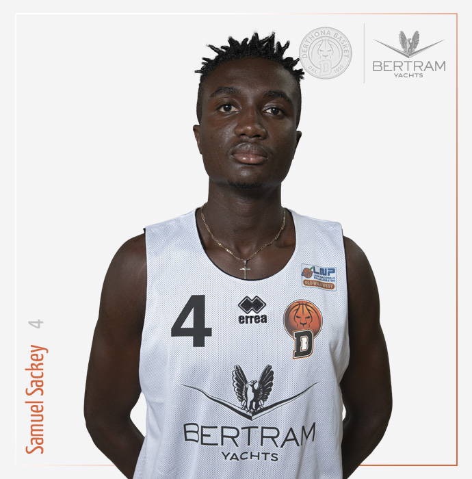 4 Sackey Samuel, Derthona Basketball