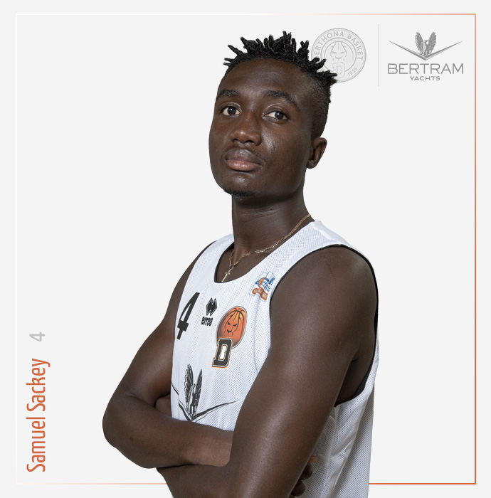 4 Sackey Samuel, Derthona Basket