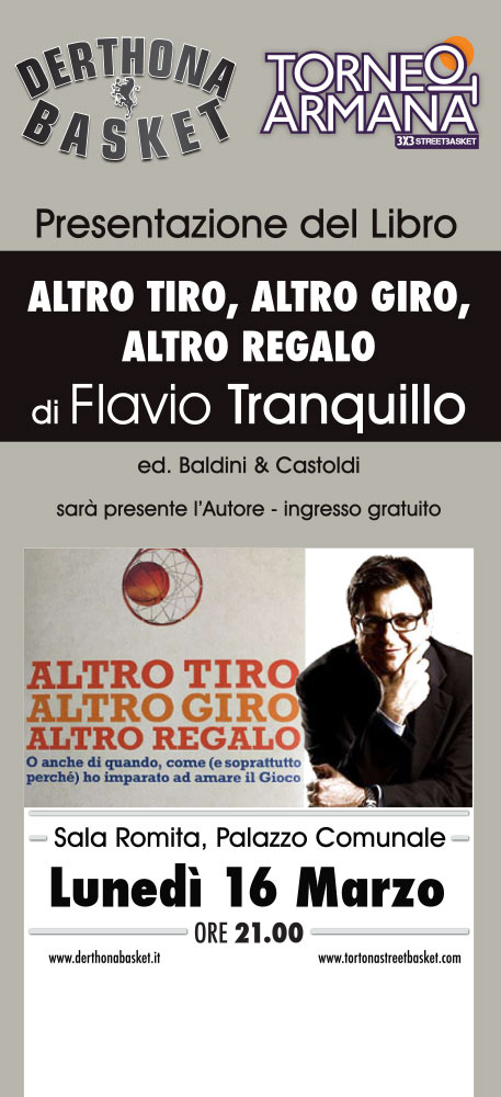 FlavioTranquillo - Book presentation in Tortona