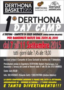 DERTHONA Day Camp 2015 - DerthonaBasket.it