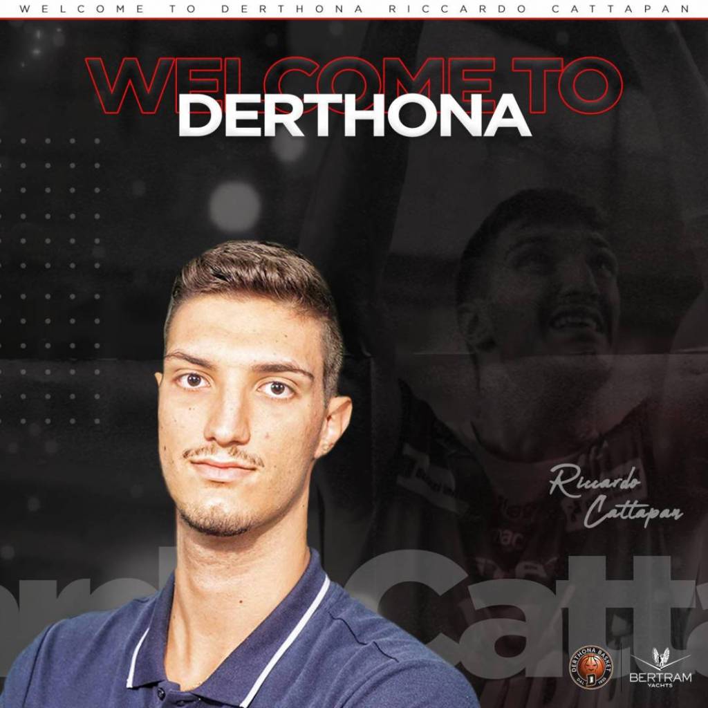 Derthona Basket, ufficiale la firma di Riccardo Cattapan