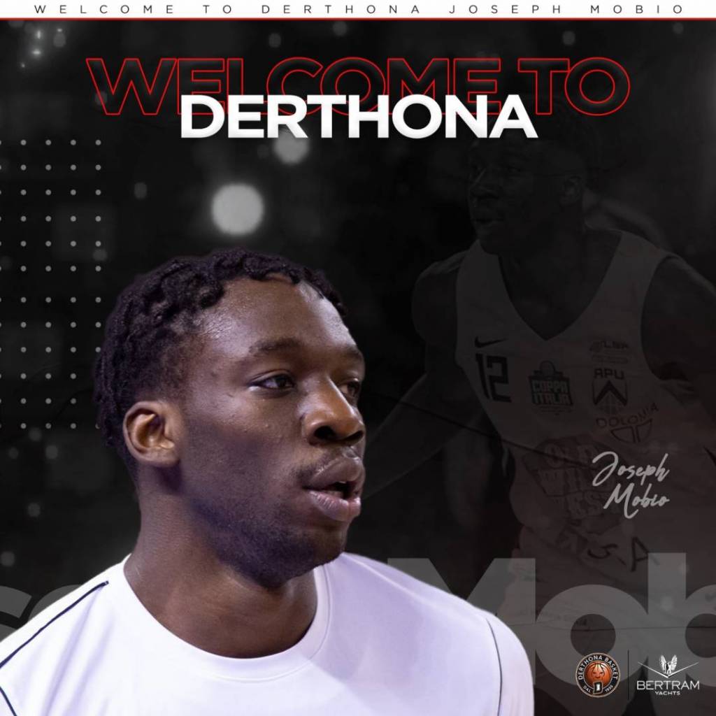 Derthona Basket firma Joseph Mobio