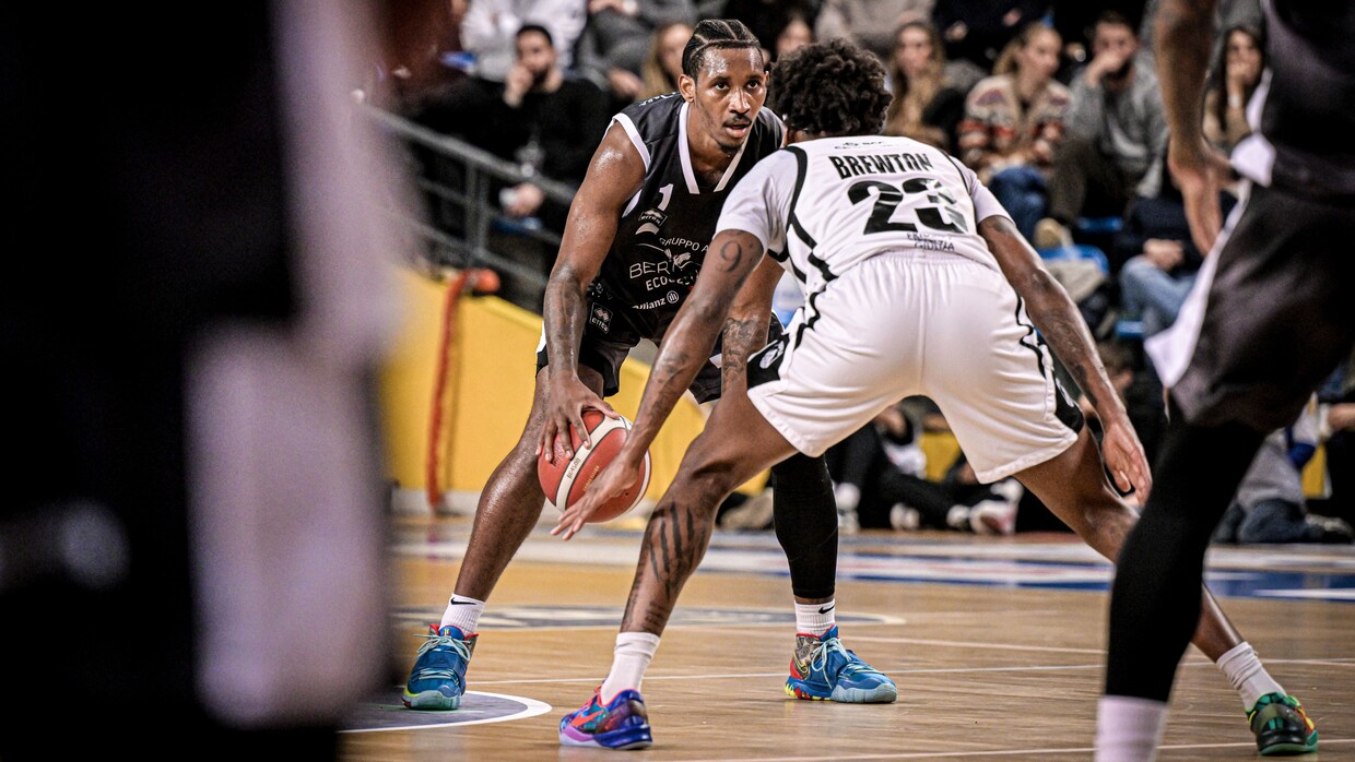 Christian Vital durante Udine-Derthona.