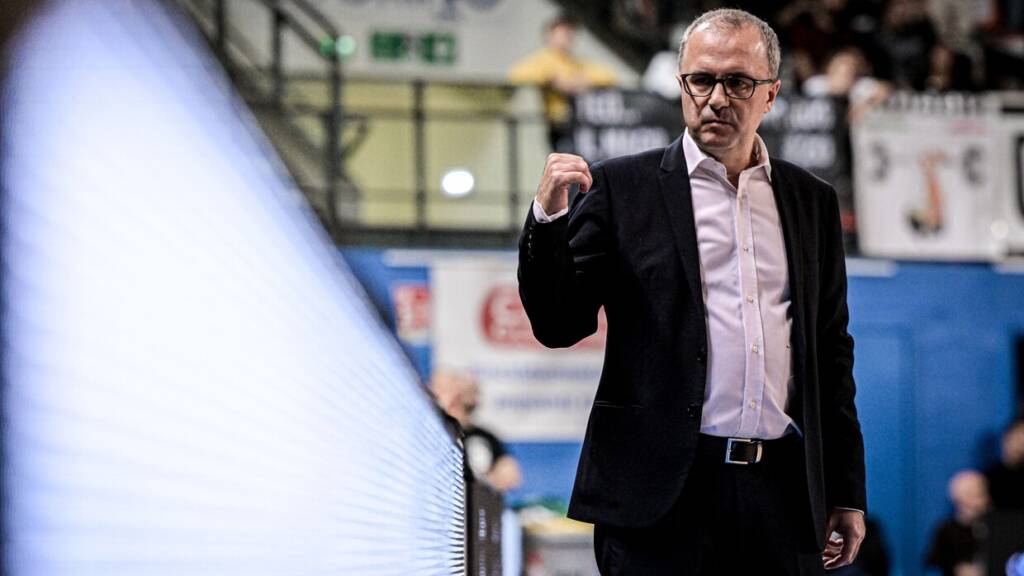 Mario Fioretti durante Udine-Derthona.