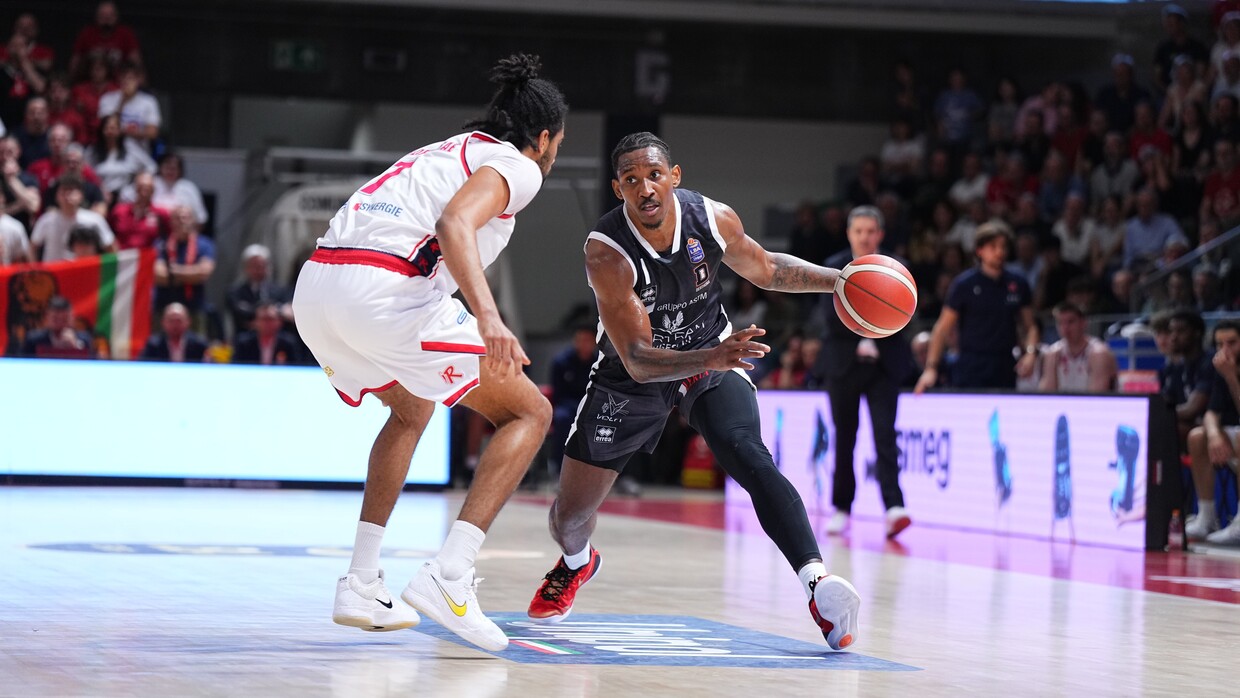Christian Vital nella trasferta contro Reggio Emilia.