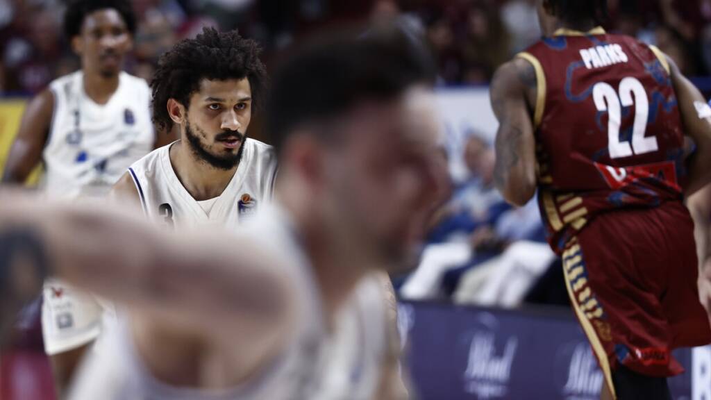 Prentiss Hubb in Game 3 with Umana Reyer Venezia.